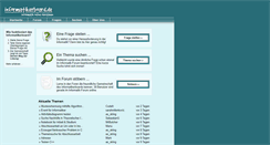 Desktop Screenshot of informatikerboard.de